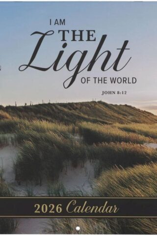 9781639527793 Large Inspirational Wall Calendar for Men & Women: Light of the World Encouragin