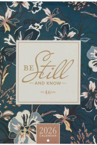 9781639527816 Large Inspirational Wall Calendar for Women: Be Still Encouraging Bible Verse