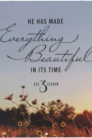 9781639527830 Large Inspirational Wall Calendar for Men & Women: Everything Beautiful Encourag