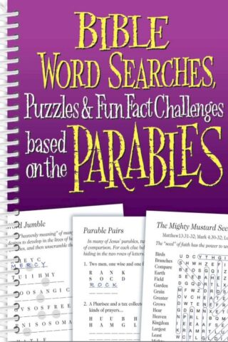 9781733160377 Word Searches And Other Word Puzzles From Parables From The Bible