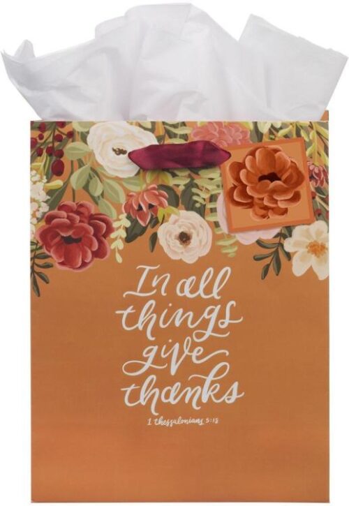 1220000329720 Medium Portrait Inspirational Scripture Gift Bag