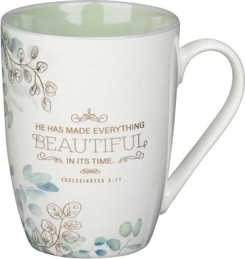 6006937152205 Ceramic Encouraging Coffee and Tea Mug for Women: Made Everything Beautiful - Ec