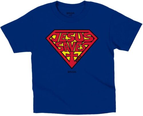 612978655108 Kerusso Kidz Jesus Saves (Medium T-Shirt)