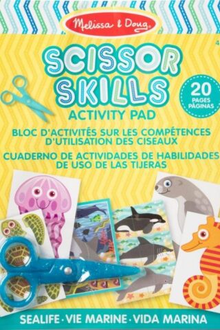 0000772320078 Sealife Scissor Skills Activity Pad