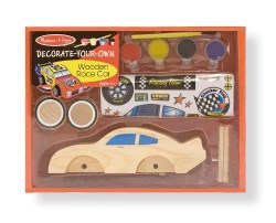 000772023702 Decorate Your Own Wooden Race Car