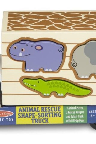 000772051804 Animal Rescue Shape Sorting Truck