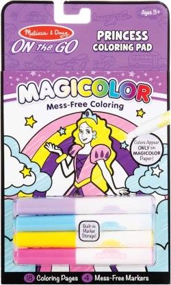 000772091367 On The Go Magicolor Coloring Pad Princess