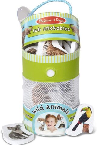 000772314046 Tub Stickables Zoo Animals