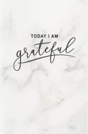 0096069331612 Today I Am Grateful Marble Journal