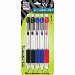 045888524057 Zebra ZGrip Mechanical Pencil 5 Pack