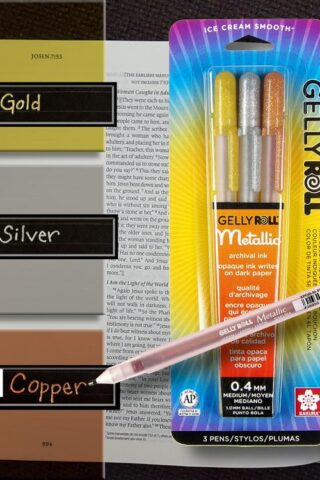 053482573876 Gelly Roll Metallic Pen Set