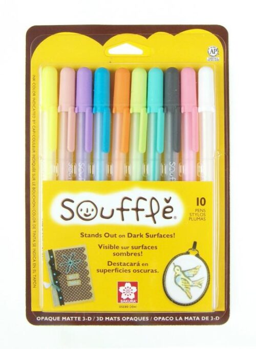 053482583509 Sakura Souffle 3D Opaque Ink 10 Pack