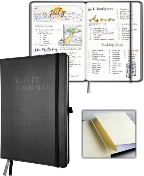 0634989846016 Bullet Journal : Black