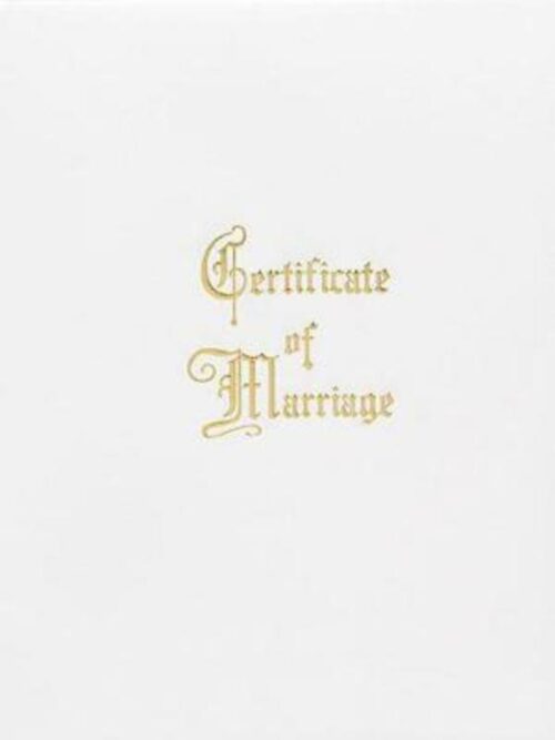 0687053781 Certificate Of Marriage