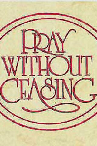 0687334942 Pray Without Ceasing Prayer Request Cards