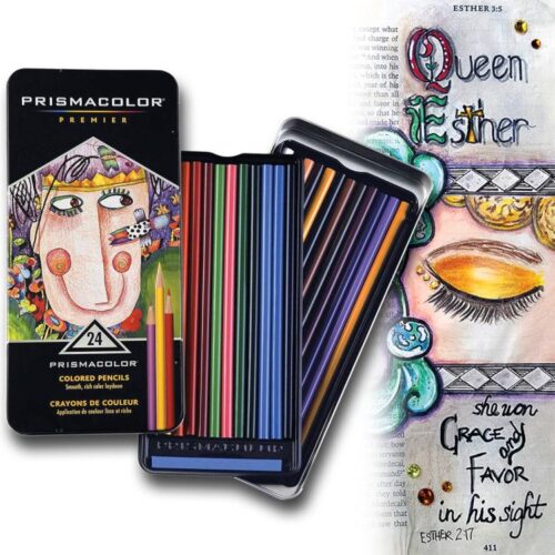 070735035974 Prismacolor Premier Colored Pencils Tin