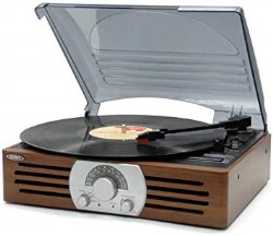 077283912245 Jensen JTA 222 3 Speed Turntable