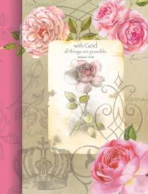 0796038228928 With God All Things Roses Journal