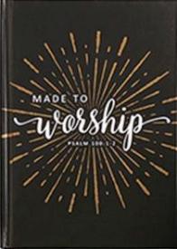 0886083632327 Made To Worship Journal