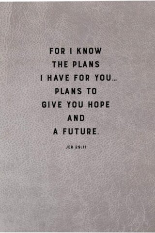 0886083963964 For I Know The Plans I Have For You Journal