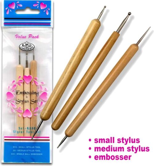090672000903 Royal And Langnickel Embossing And Stylus Tool Set