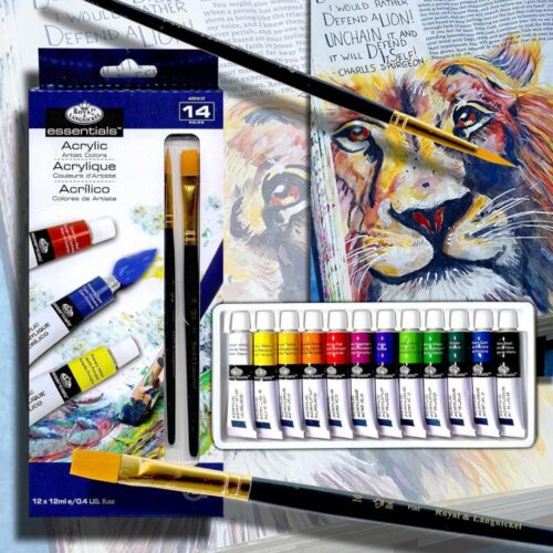 090672028570 Royal And Langnickel Acrylic Artist Paint Set