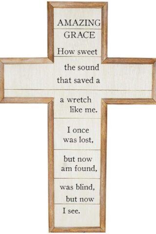096069150299 Amazing Grace Wall Cross