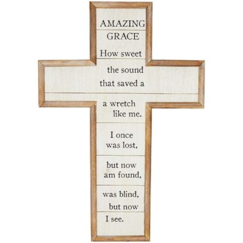 096069150299 Amazing Grace Wall Cross