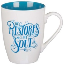 1220000135833 He Restores My Soul Ceramic