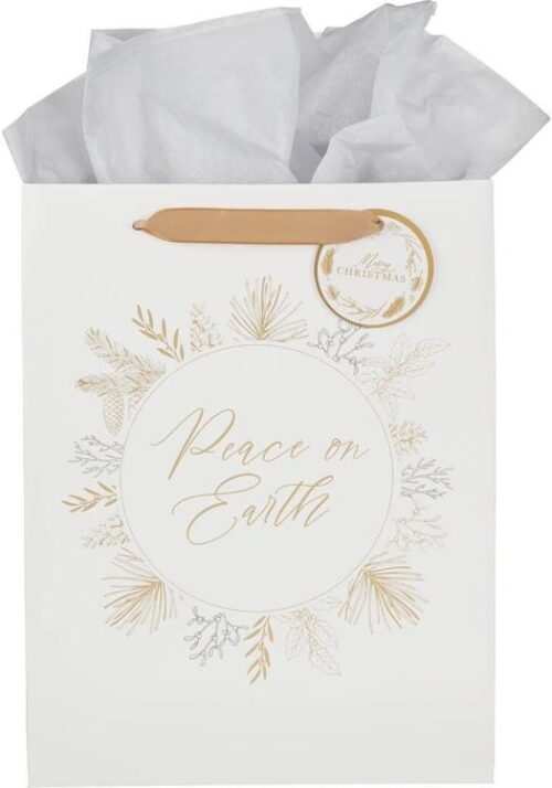 1220000326989 Large Portrait Inspirational Christmas Gift Bag