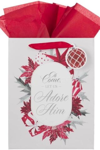 1220000327016 Large Portrait Inspirational Christmas Gift Bag