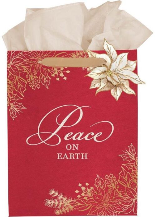 1220000327023 Medium Portrait Inspirational Christmas Gift Bag