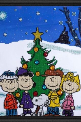 4895225923731 Diamond Dotz Peanuts Christmas