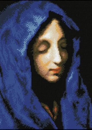 4895225924363 Diamond Dotz The Blue Madonna