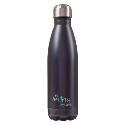 6006937135291 He Restores My Soul Stainless Steel Water Bottle