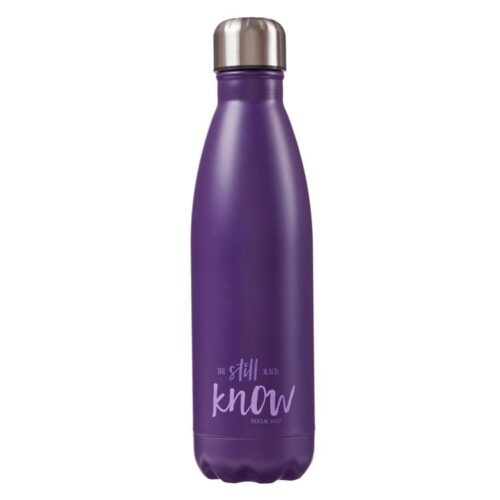 6006937135307 Be Still Stainless Steel Water Bottle
