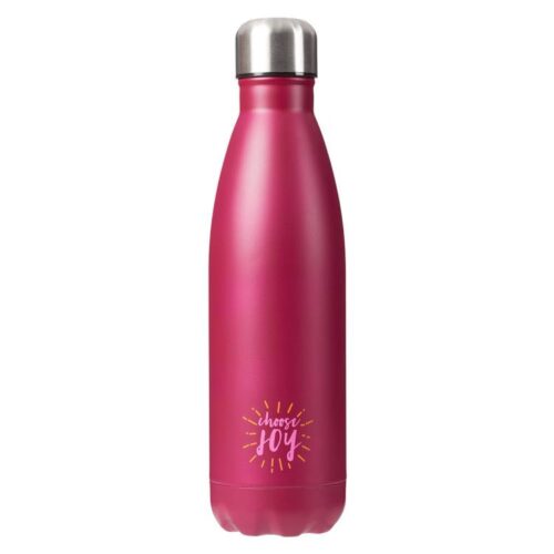6006937135314 Choose Joy Stainless Steel Water Bottle