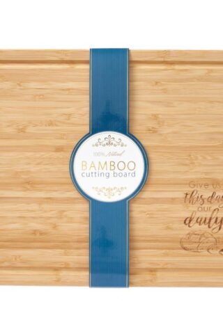 6006937138568 Give Us This Day Bamboo Cutting Board