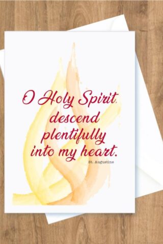 610366336721 O Holy Spirit Descend Plentifully Into My Heart