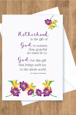 610366336752 Motherhood Is The Gift Of God To Women