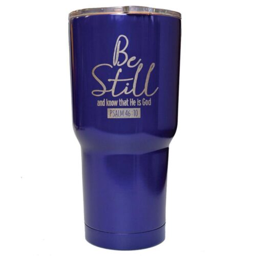 612978389201 Be Still And Know Tumbler