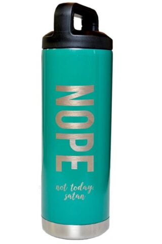 612978389263 Nope Stainless Steel Bottle
