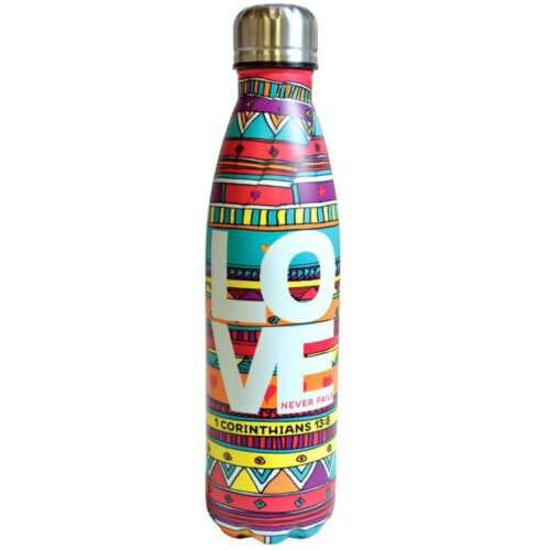 612978404799 Love Doodle Water Bottle