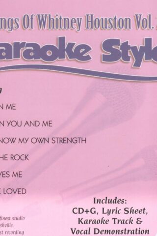 614187461228 Songs Of Whitney Houston 2