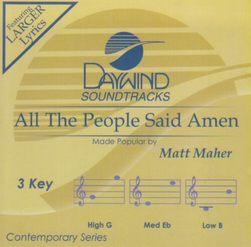 614187515822 All The People Said Amen