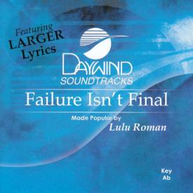 614187640425 Failure Isn't Final
