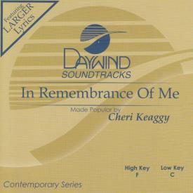 614187734827 In Remembrance Of Me