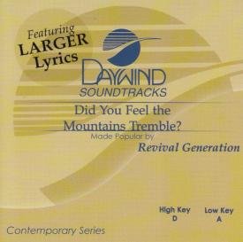 614187882122 Did You Feel The Mountains Tremble?