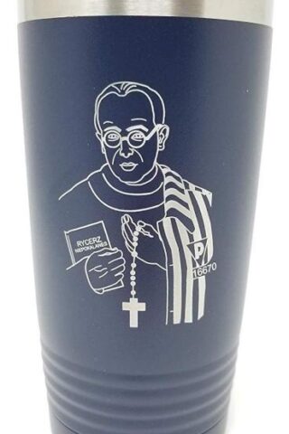 673869996397 Saint Maximillian Kolbe Tumbler