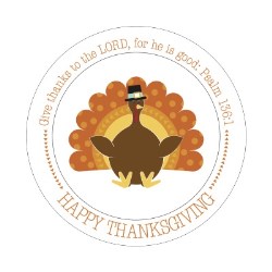 692193806738 Happy Thanksgiving Plate